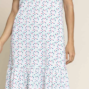 Camicia da notte serafino a mezza manica