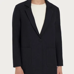blazer destrutturato in compact