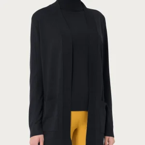 cardigan lungo in viscosa Ragno