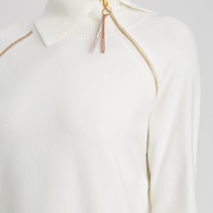 maglia twinset con zip lato 2