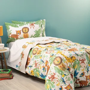 Trapunta Tropical in Cotone singolo