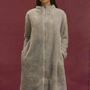 Vestaglia in Pile con Zip Linclalor