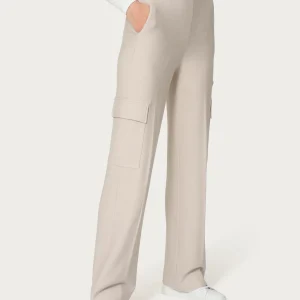 Pantalone Cargo Felpato Donna Ragno