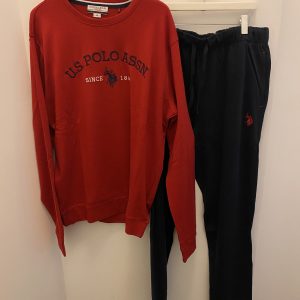 Pigiama Tuta Uomo U.S. Polo in Caldo Cotone