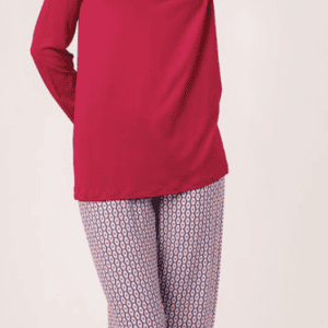 Pigiama Donna in Interlock Lungo