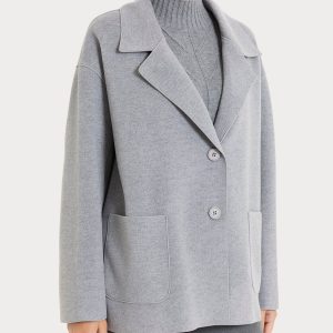 Cappotto caban donna in Vegan Wool