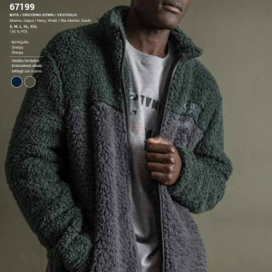 Giacca uomo Lois in pile con zip