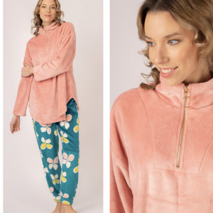 Pigiama Donna Brilliamo Coral Stampato