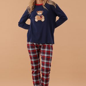 Pigiama Donna “Mama Bear” in Interlock