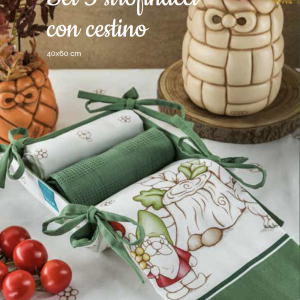 Set 3 strofinacci Thun Inverno Incantato