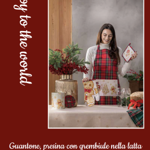 Set Presina, Guantone e Grembiule Thun Inverno Incantato