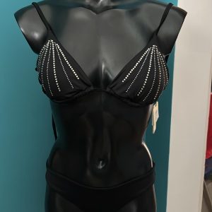 Bikini a Triangolo Twinset con Dettaglio Strass – Ultimo Pezzo Taglia 42