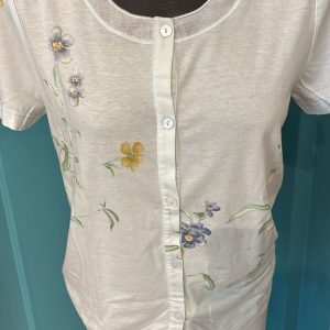 Pigiama Donna Serafino a Mezza Manica con Pantalone Corto