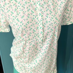 Pigiama Donna a Mezza Manica con Maglia a Fantasia e Bermuda