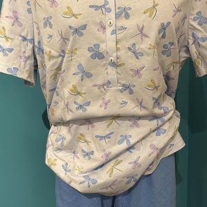 Pigiama Donna con Maglia a Mezza Manica a Fantasia e Bermuda – Serafino