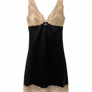Sottoveste donna Twinset in raso e pizzo