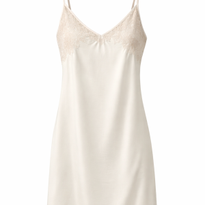 Sottoveste donna Verdiani in raso con pizzo – elegante e leggera