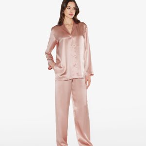 Pigiama Donna in Raso Jamas Rosa