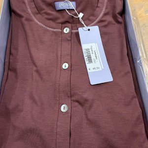 Pigiama Lincalor serafino bordeaux