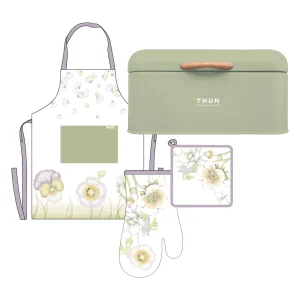 Set Cucina THUN Bloom con Scatola Portapane