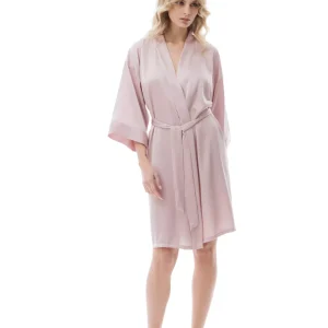 Kimono in Raso Tinta Unita Elegante