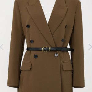 Blazer Twinset Doppiopetto con Cintura