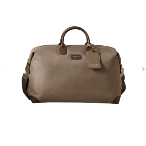 Borsone Estebana THUN in nylon – Beige e Brown
