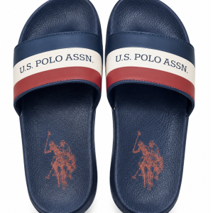 Ciabatte Uomo U.S. Polo Assn. Blu – Ultimo Pezzo Taglia 41
