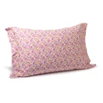 Coppia Federe Provenza Floreale in Cotone 50x80 cm con Volant