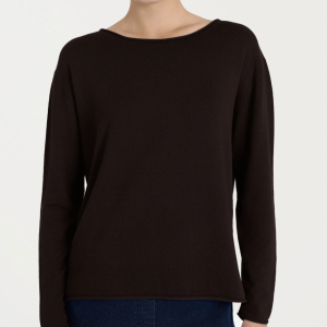 Maglia Donna Asimmetrica Scollo a Barchetta Ragno Four Seasons