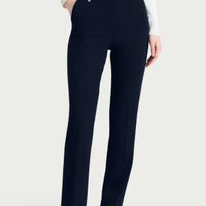 Pantalone Ragno Donna Dritto in Velvet con Tasche