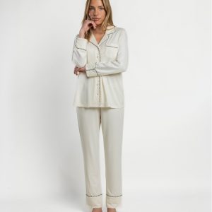 Pigiama Donna Admas Luxury Pearl Aperto – Cava