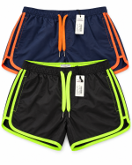 U.S. Polo Assn. Costume Uomo Boxer con Bande Laterali a Contrasto