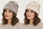 Cappello donna Mary Home in pile con risvolto