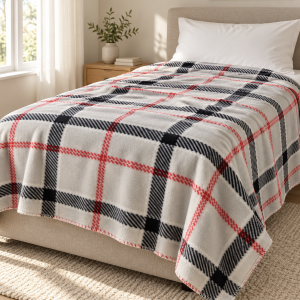 Coperta singola Maryplaid 160 × 210 cm – Fantasia a quadri