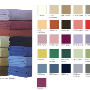 Coperta singola Maryplaid tinta unita 160×210 cm