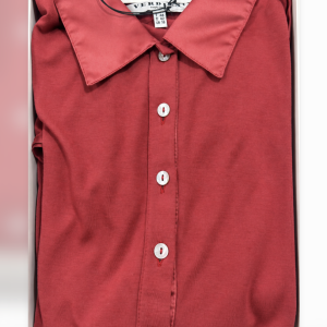 Pigiama donna Verdiani lungo in micromodal con colletto satinato – Ultima taglia 48